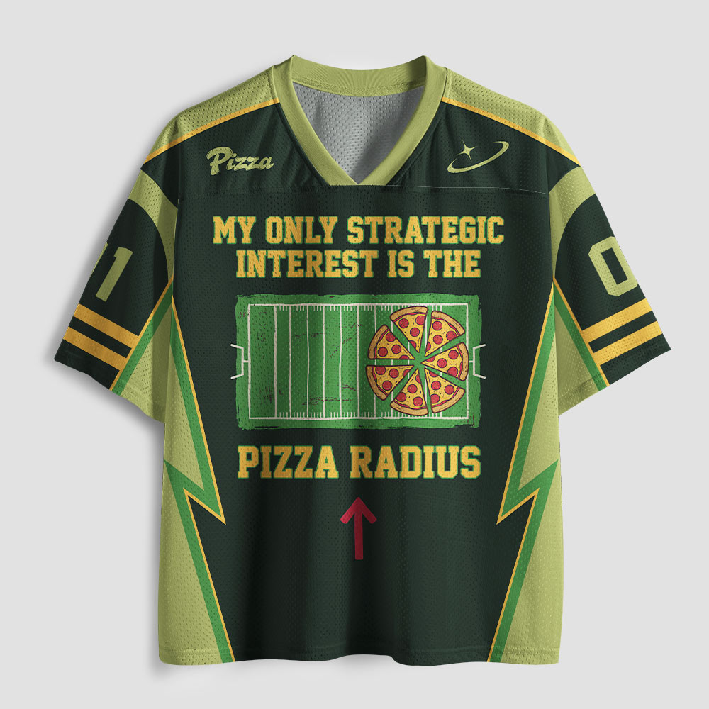 Pizza Radius Geek Mesh Jersey