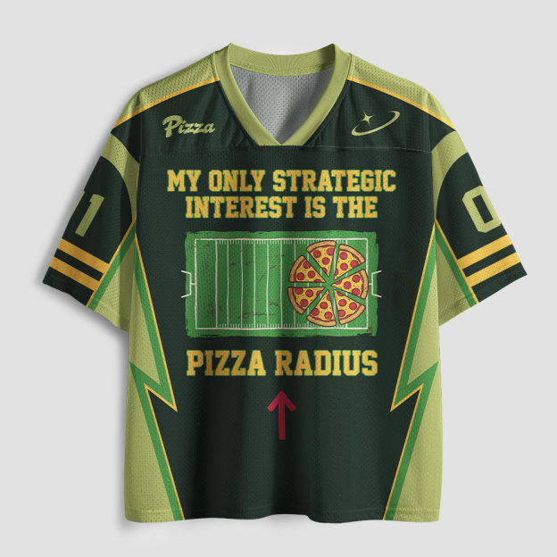 Pizza Radius Geek Mesh Jersey