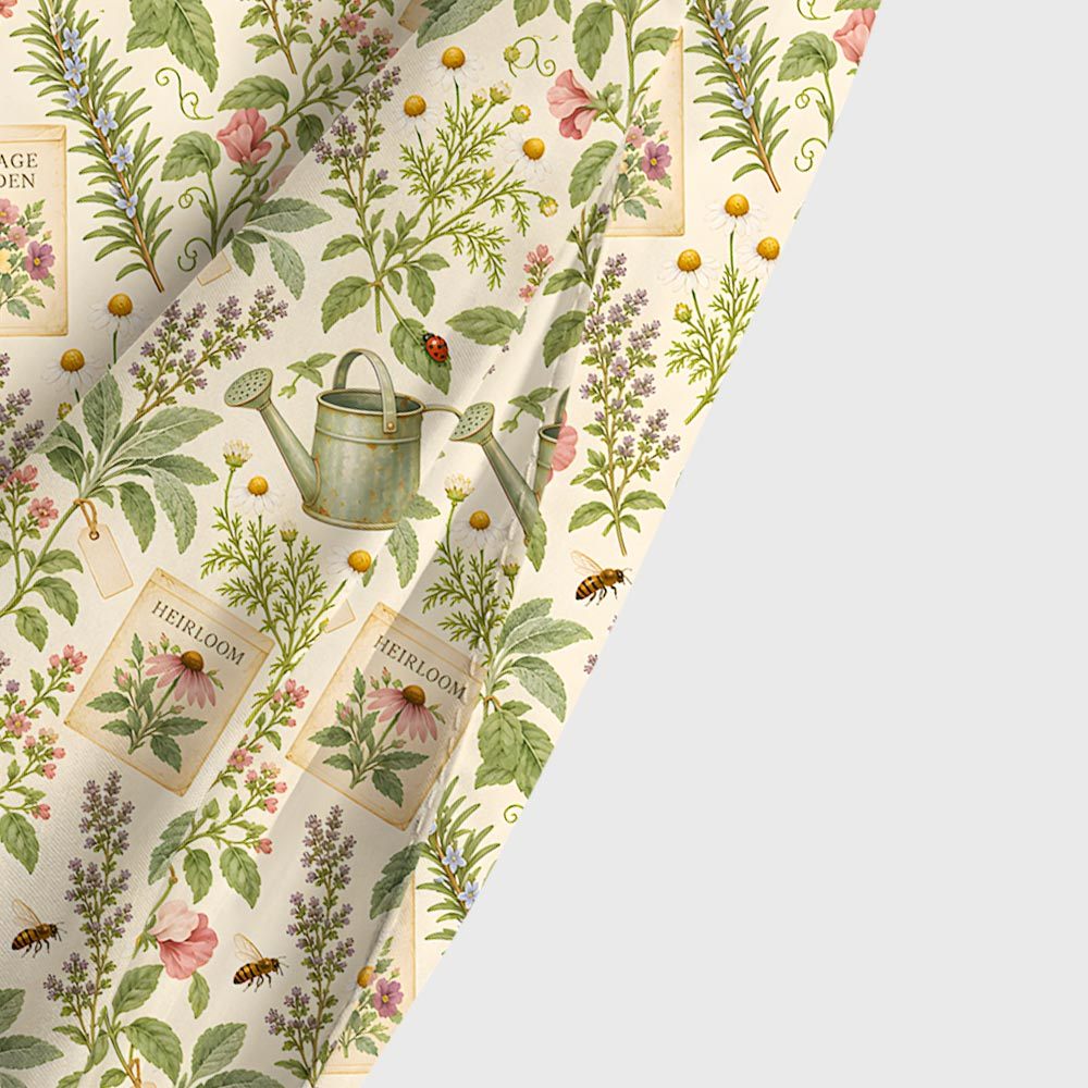 Vintage Garden Notes Geek Tiered Cami Maxi Dress