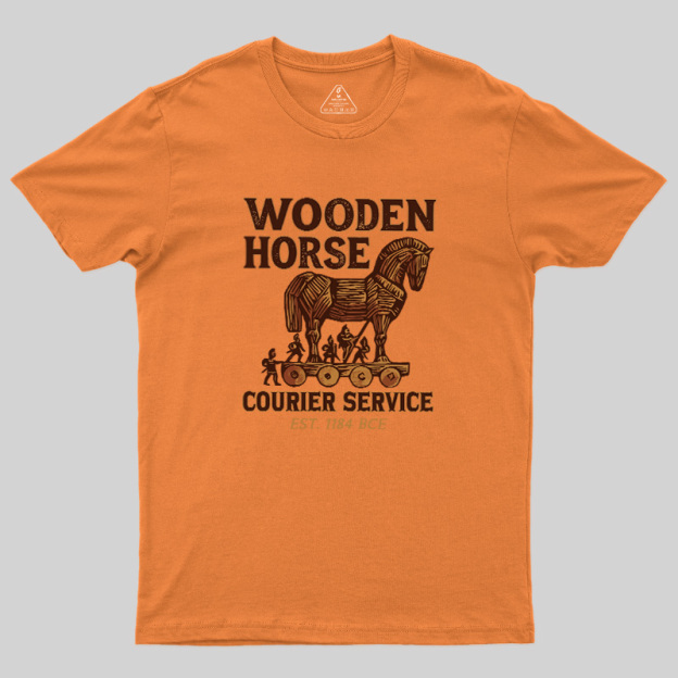 Trojan Courier Geek T-Shirt