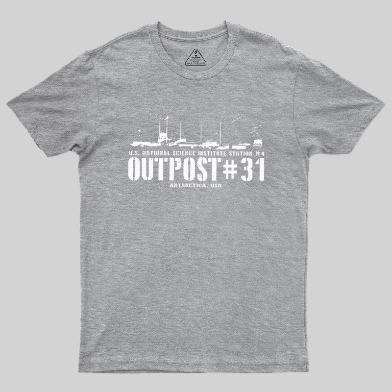 Antarctic Research Station Outpost 31 Style Geek T-Shirt