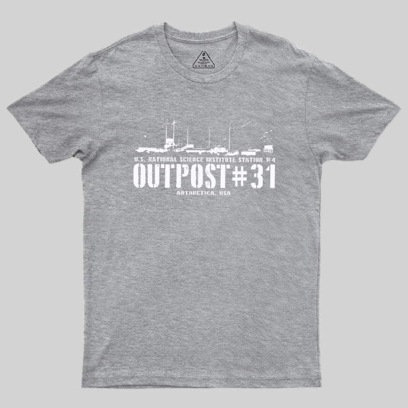 Antarctic Research Station Outpost 31 Style Geek T-Shirt