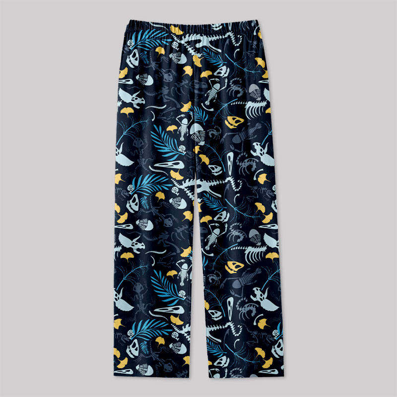 Paleontological Fossils Geek Loungewear Pants