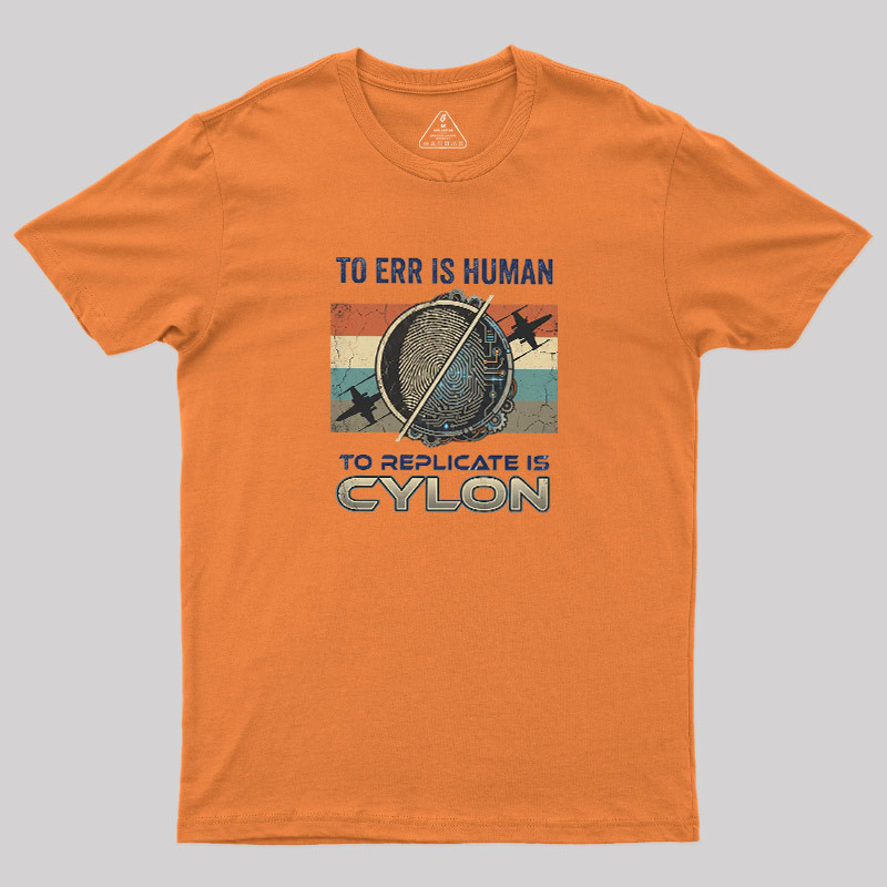 Human VS Cylon Geek T-Shirt