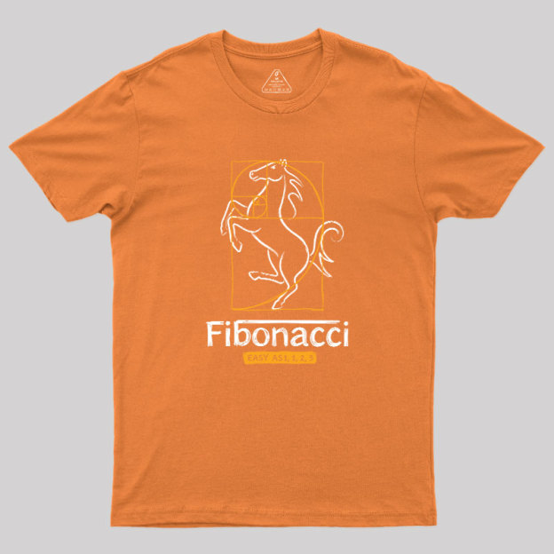 Fibonacci Easy As 1123- Geek T-Shirt