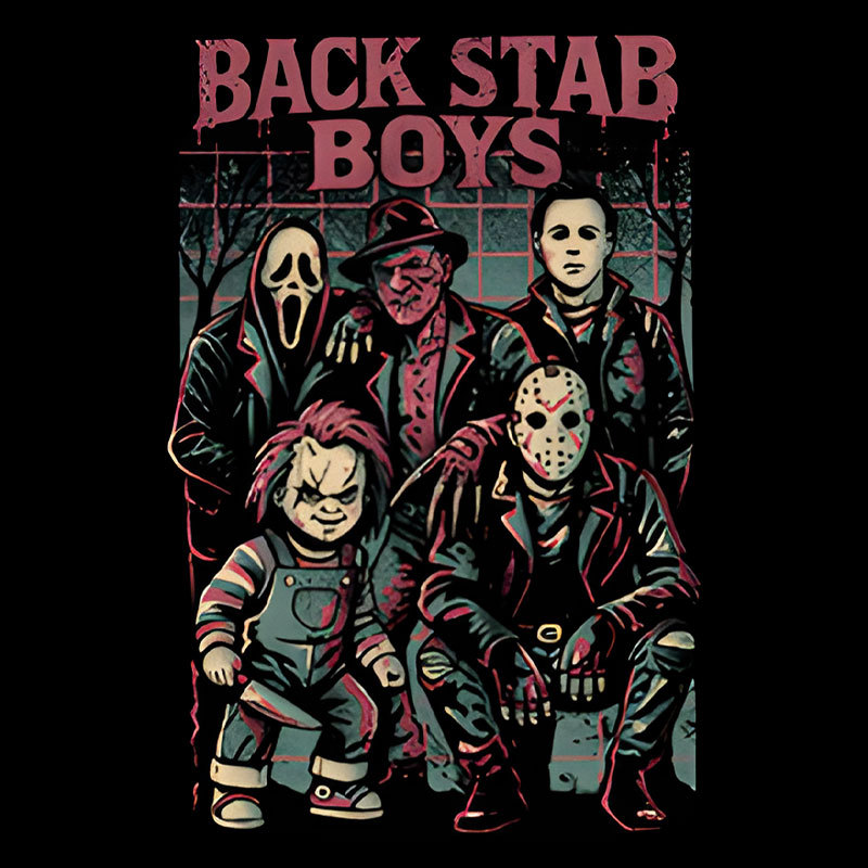 Back Stab Boys Geek T-Shirt