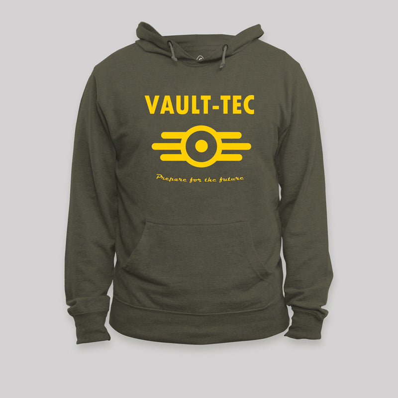 Fallout 4 Vault Tec logo Essential Geek Hoodie