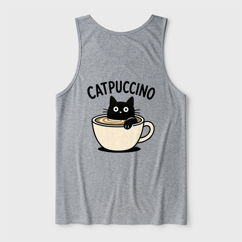 Catpuccino Ultra Soft Heather Tank