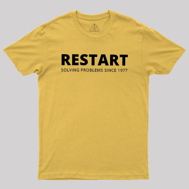 Restart Geek T-Shirt