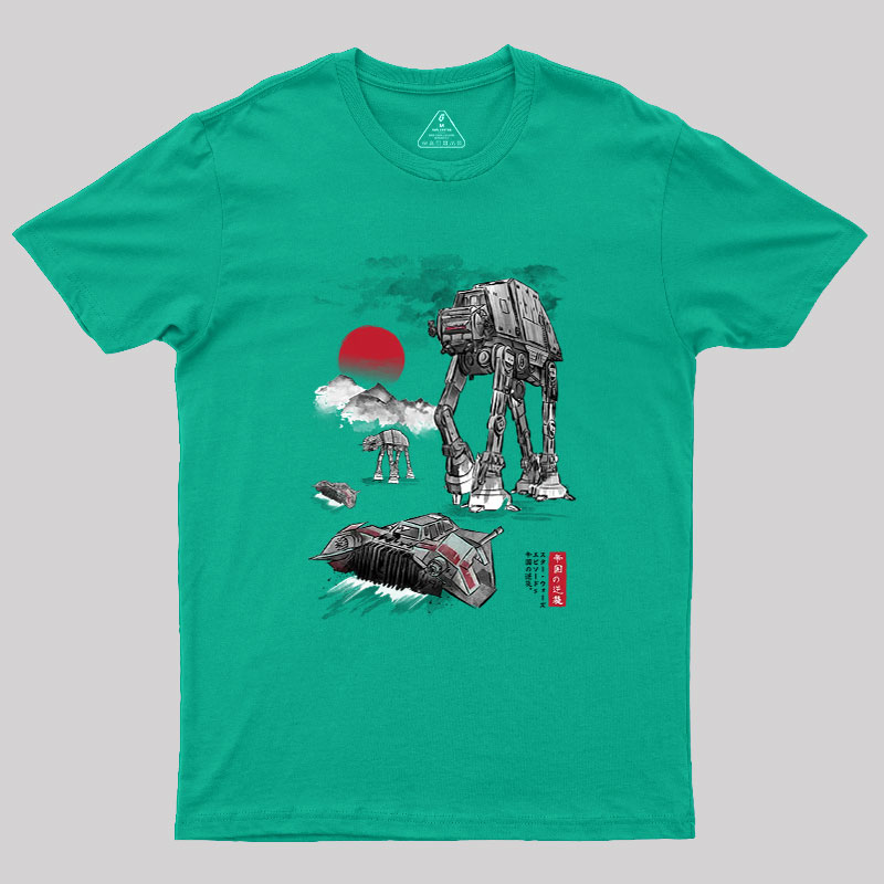 Defense of Echo Base sumi e Geek T-Shirt