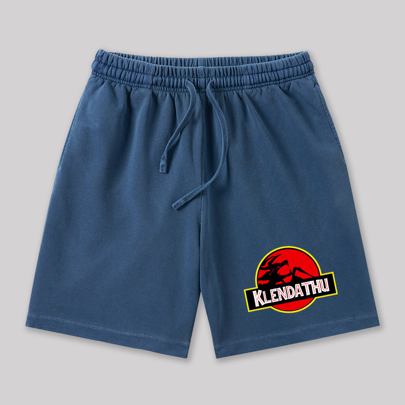 Klendathu Starship Troopers Geeky Washed Shorts