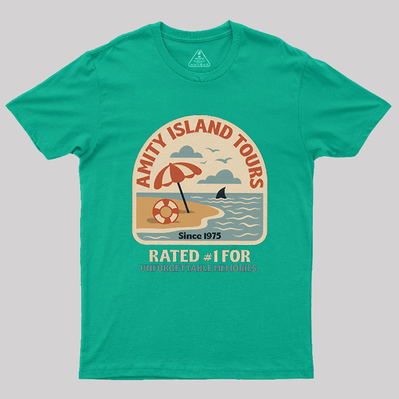 Amity Island Tours Geek T-Shirt