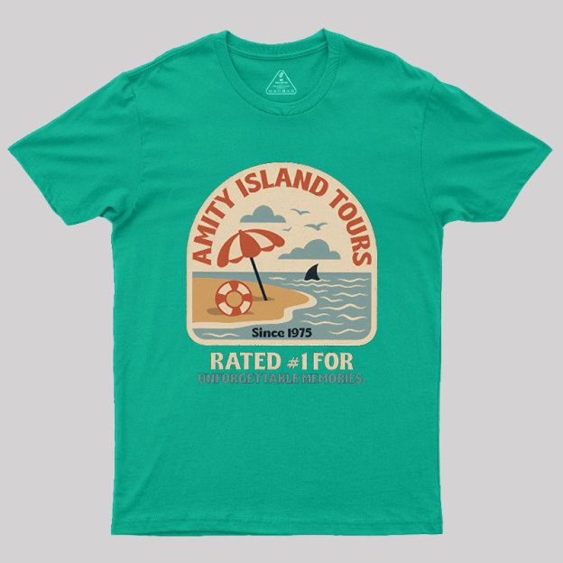 Amity Island Tours Geek T-Shirt