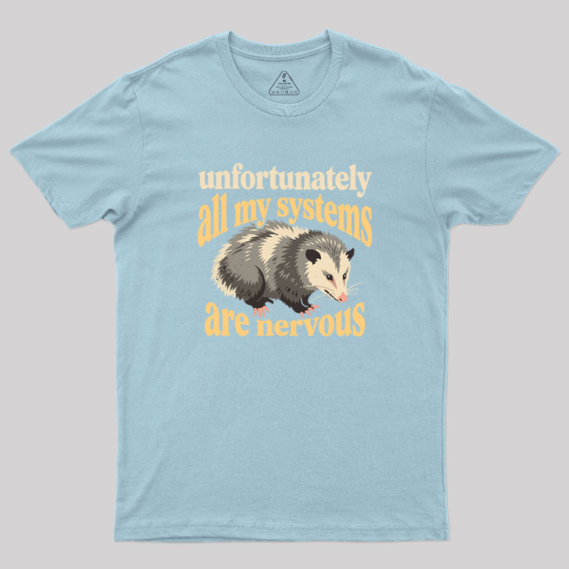 System Error Anxiety Geek T-Shirt