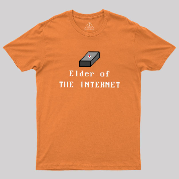 Elder of The Internet Geek T-Shirt