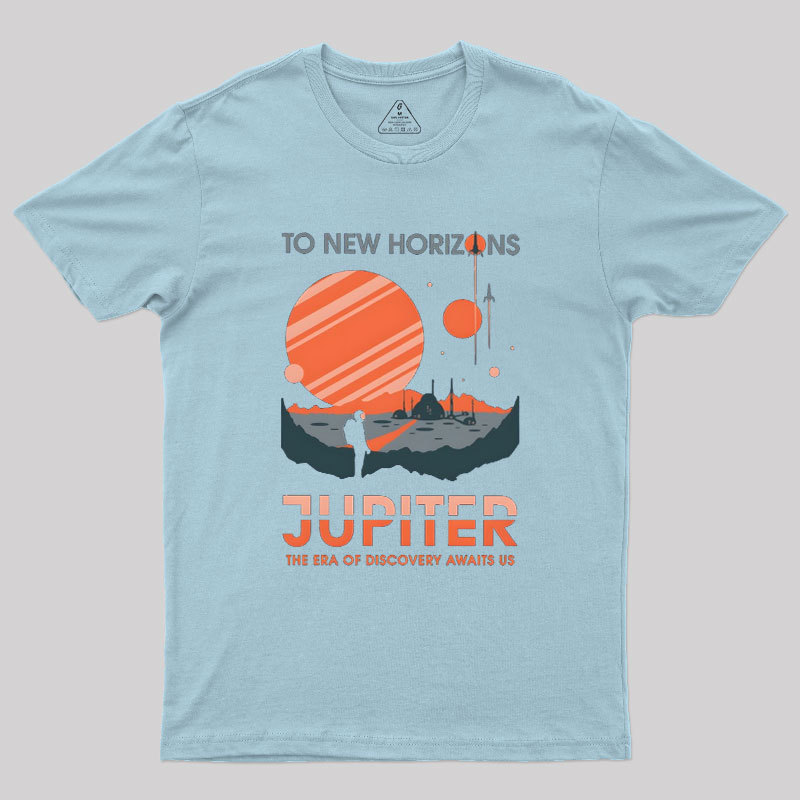 To New Horizons Geek T-Shirt