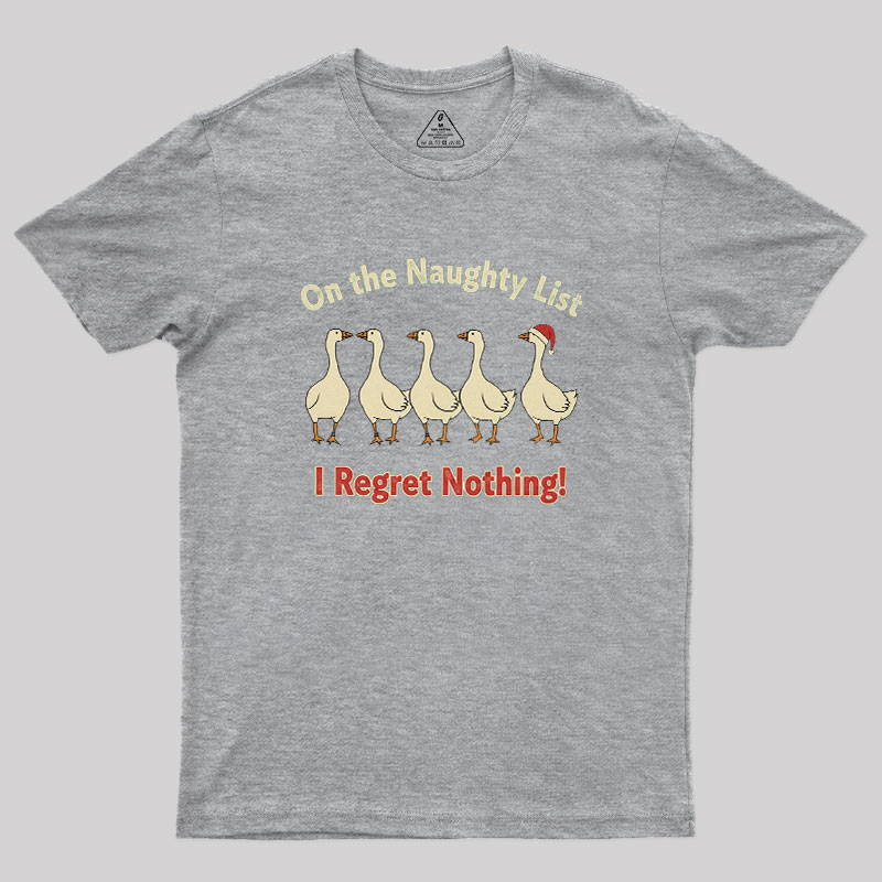 On the Naughty List Geek T-Shirt