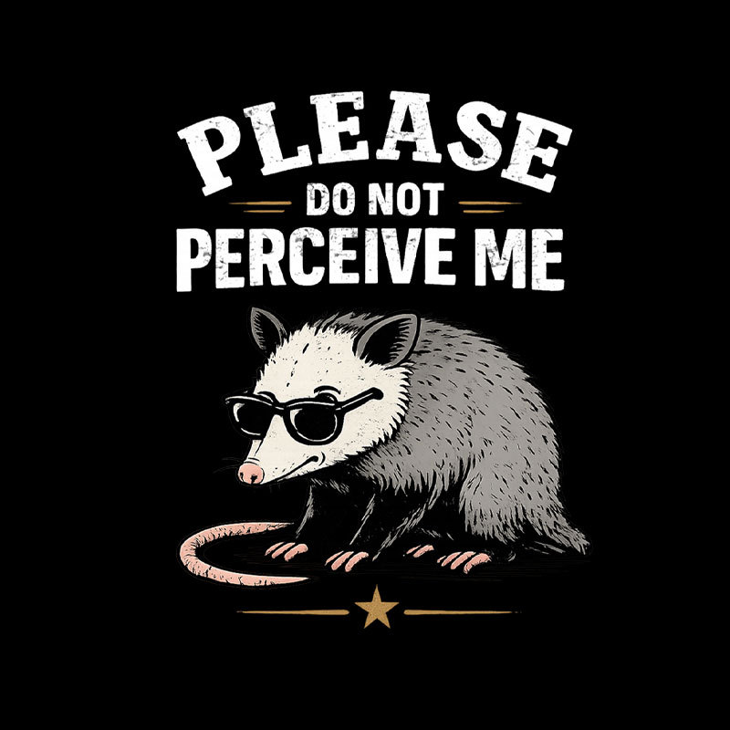 Please Do Not Perceive Me Geek T-Shirt