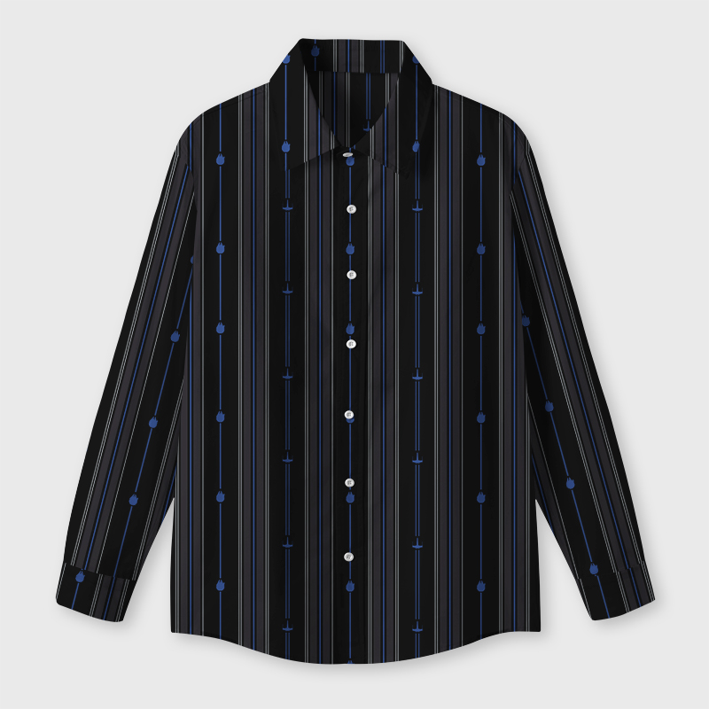 Galactic Lines Geek Long-Sleeved Shirt