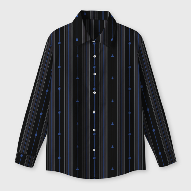 Galactic Lines Geek Long-Sleeved Shirt
