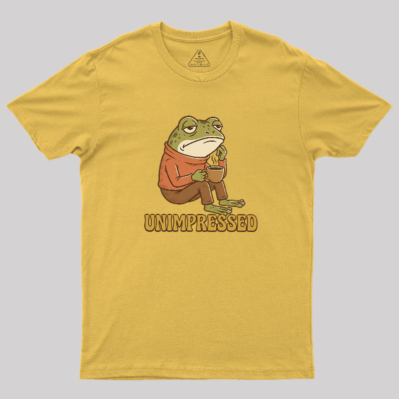 Mr. Unimpressed Geek T-Shirt