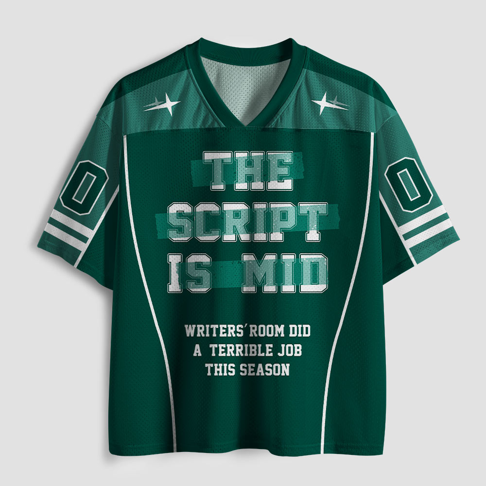 Mid Script Geek Mesh Jersey