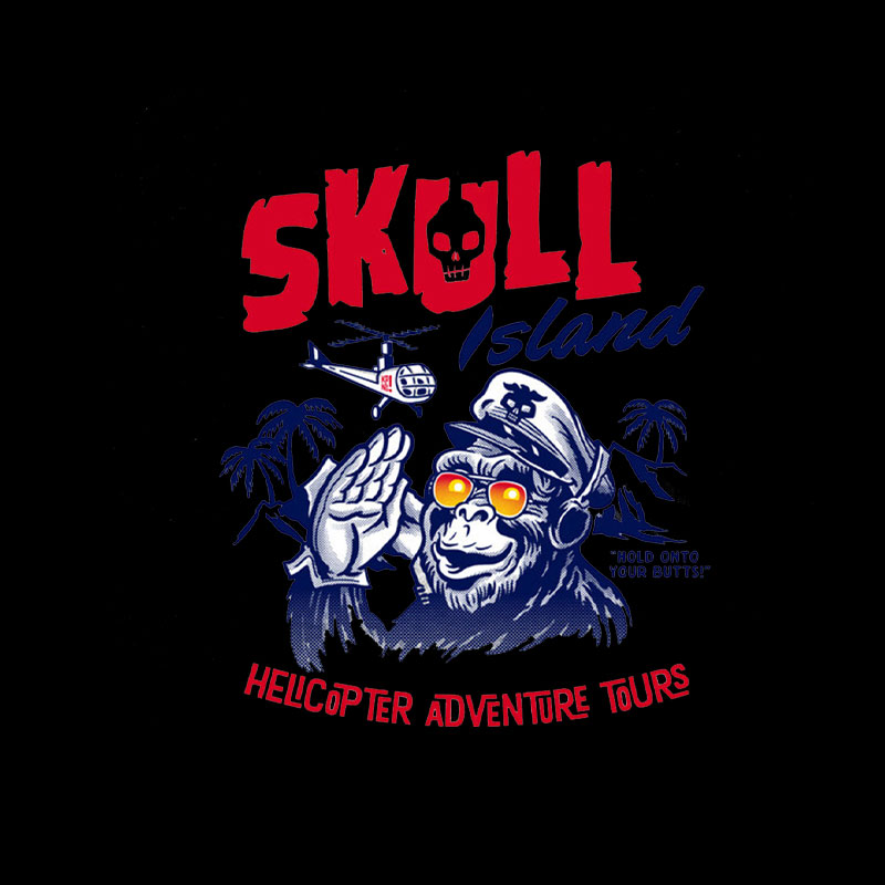 Skull Island Geek T-Shirt