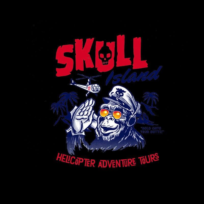 Skull Island Geek T-Shirt