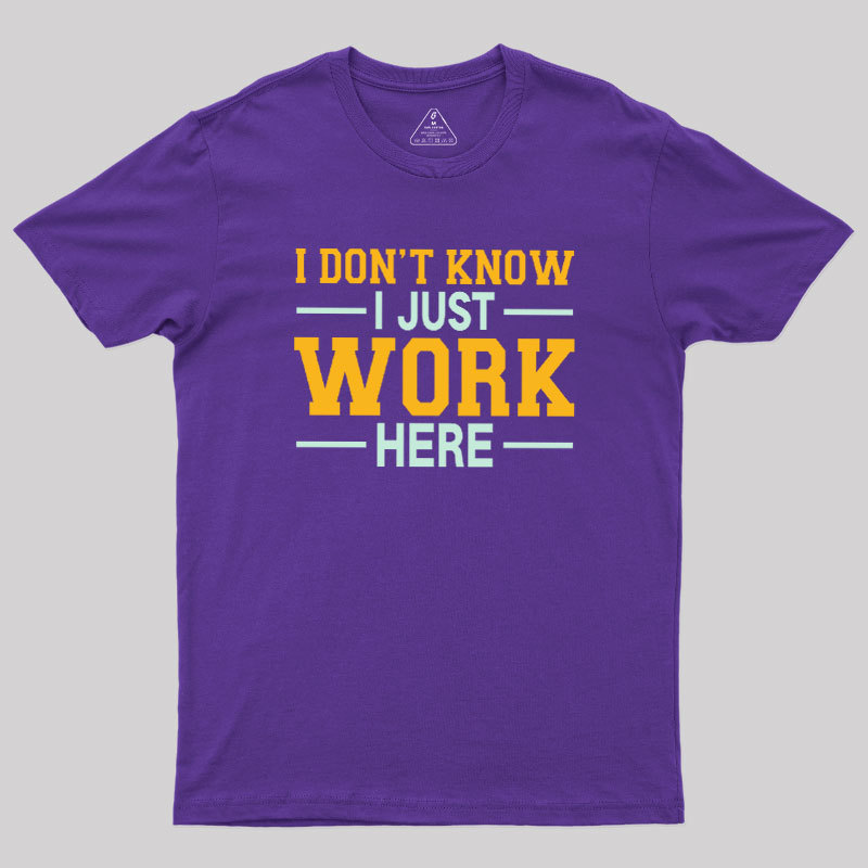 Professional Confusion Geek T-Shirt