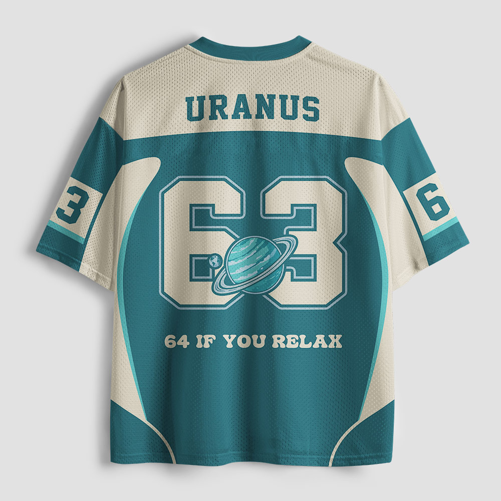 Uranus Joke Geek Mesh Jersey