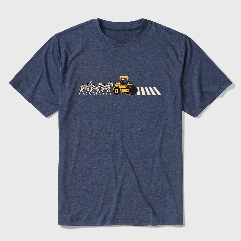 Zebra Crossing Factory Ultra Soft Heather Tee