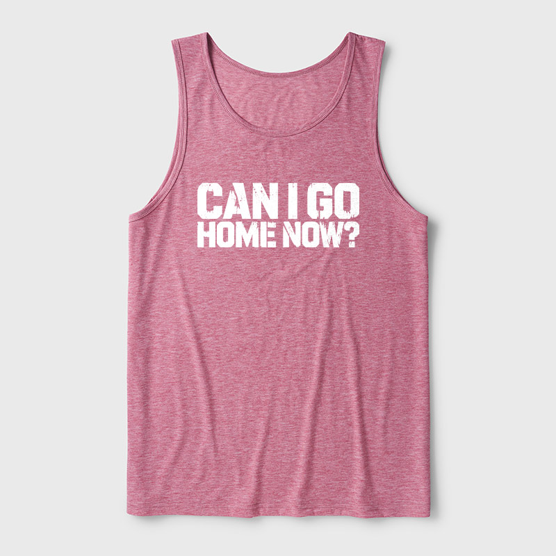 Can I Go Home Now Ultra Soft Heather Tank