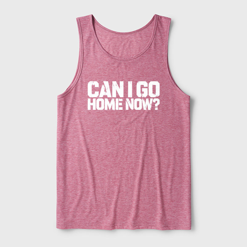 Can I Go Home Now Ultra Soft Heather Tank