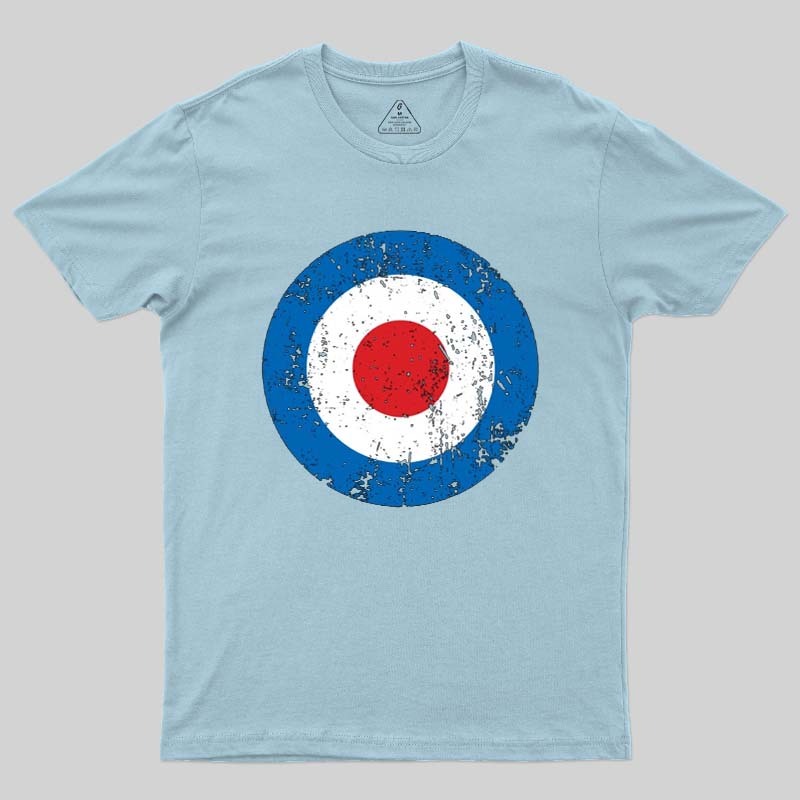 80s Blue White Red Geek T-Shirt