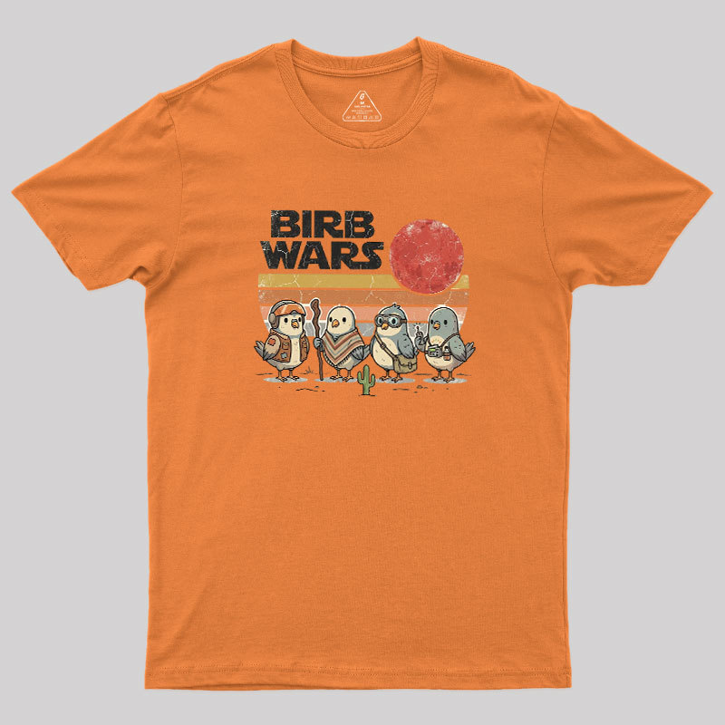Bird War Geek T-Shirt