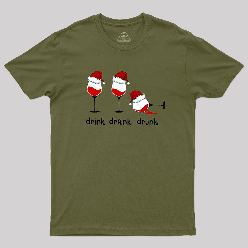 Drink Drank Drunk Geek T-Shirt