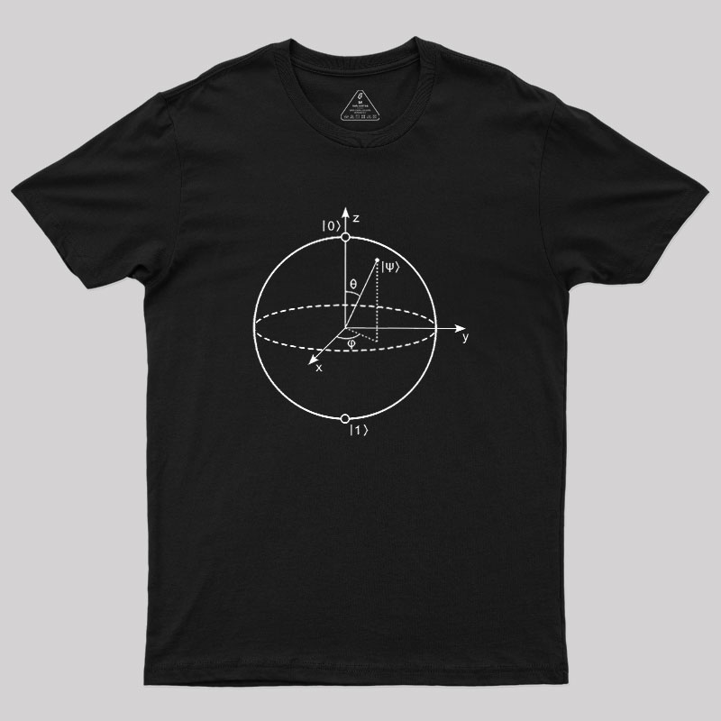 Bloch Sphere Geek T-Shirt