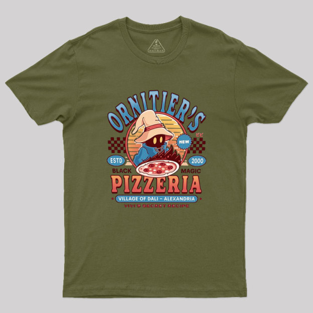 Ornitier Pizzeria Vintage Geek T-Shirt