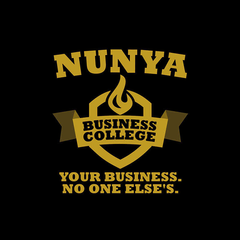 Nunya Business College Geek T-Shirt