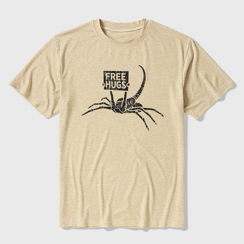 Free Hugs Ultra Soft Heather Tee