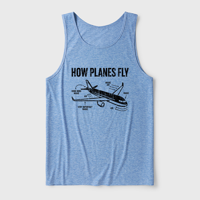 How Planes Fly Ultra Soft Heather Tank