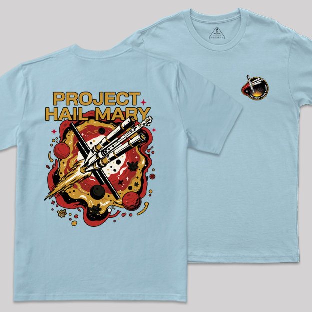 Hail Mary Ignition Front and Back Printed T-Shirt