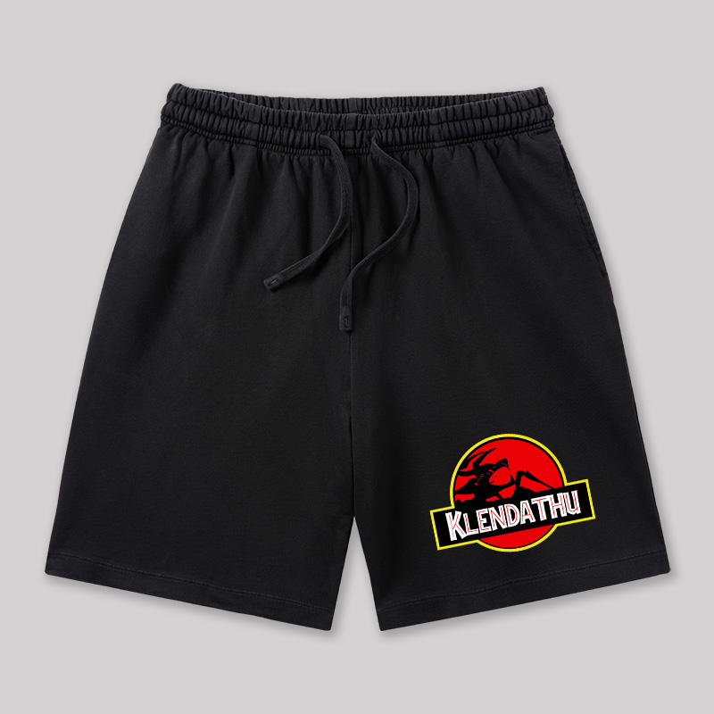 Klendathu Starship Troopers Geeky Washed Shorts