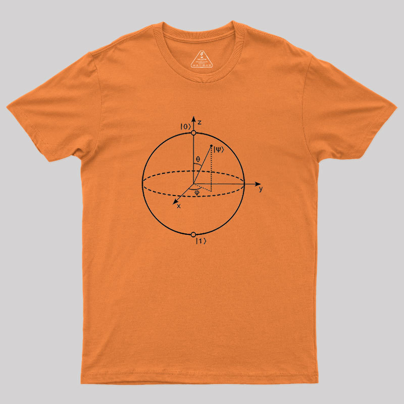Bloch Sphere Geek T-Shirt