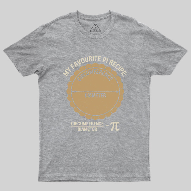 Favorite Pi Recipe Geek T-Shirt