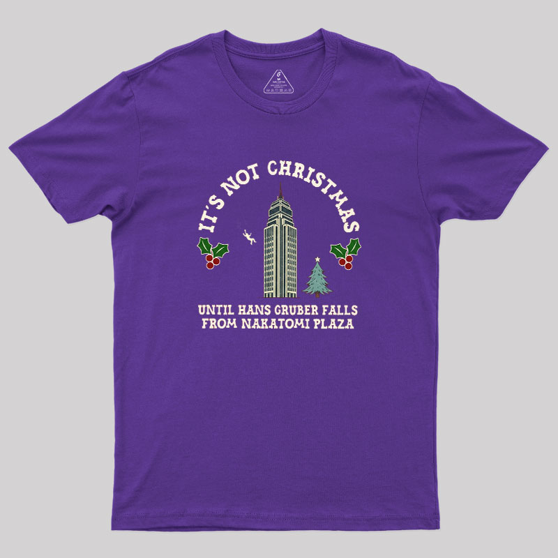 Hans Gruber Christmas Geek T-Shirt