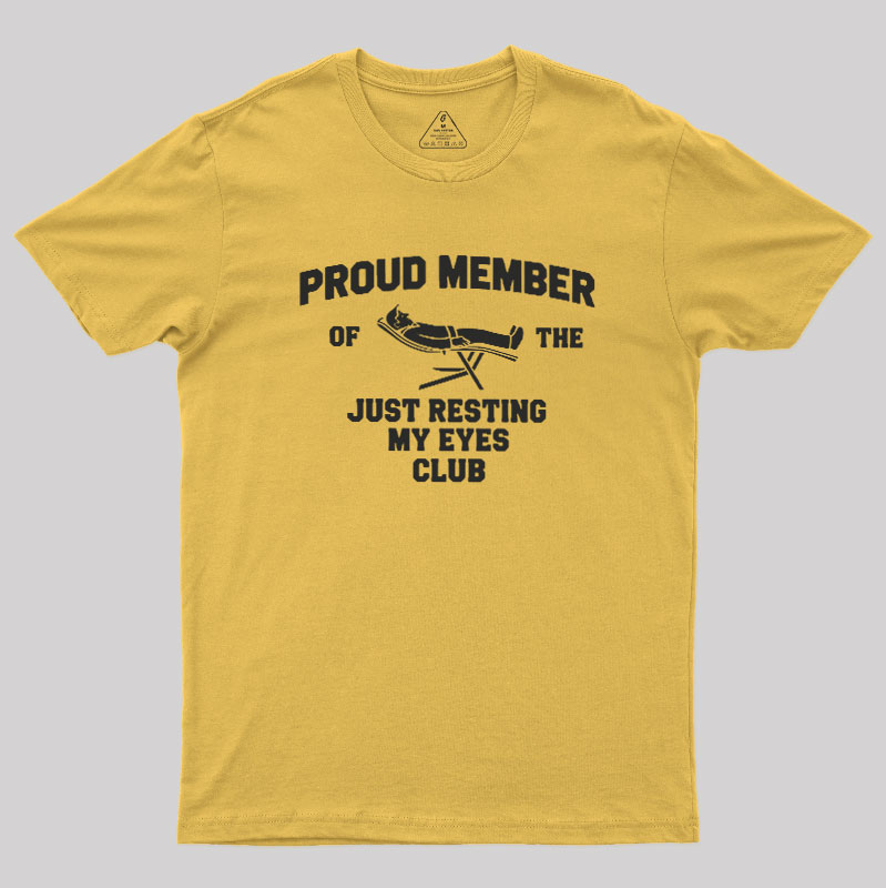 Resting Club Geek T-Shirt