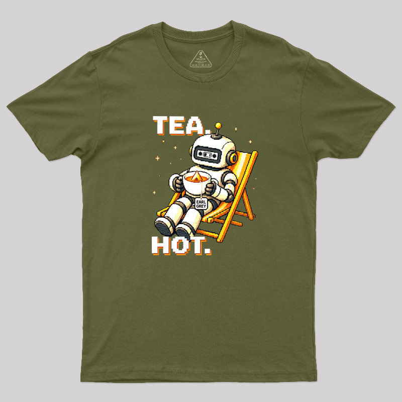Space Tea Time Geek T-Shirt