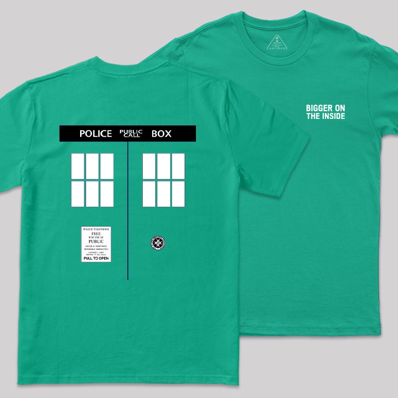 Bigger on the Inside Geek T-Shirt