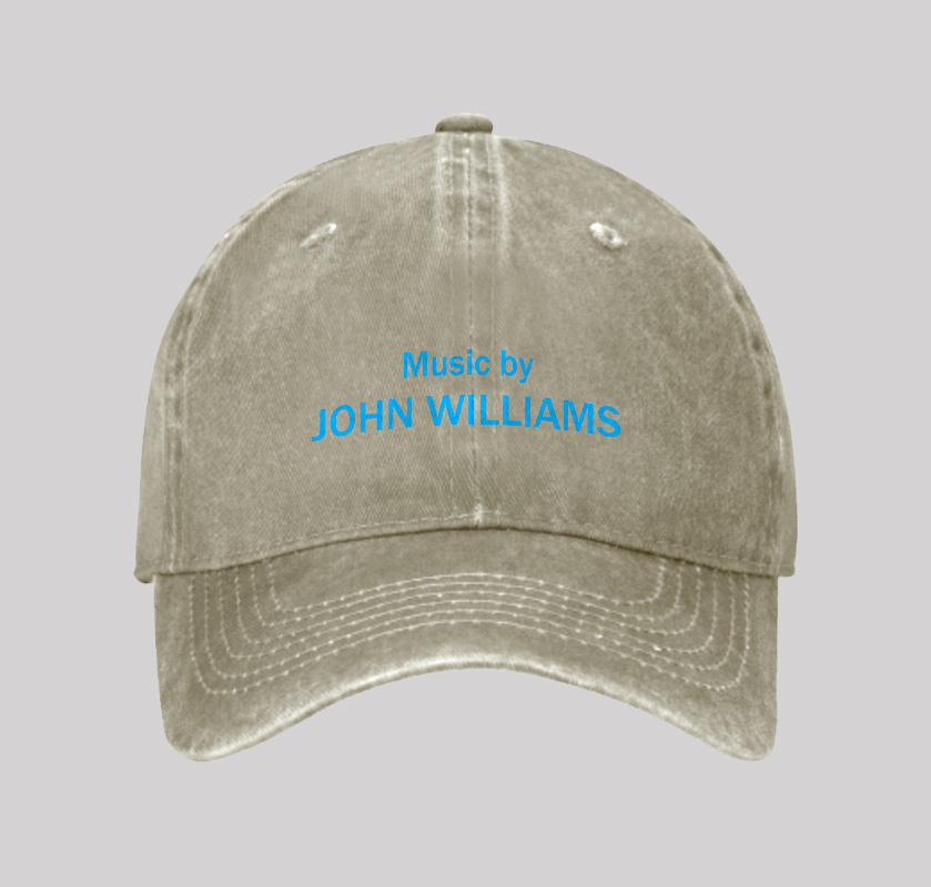 Music by John Williams Washed Vintage Baseball Cap